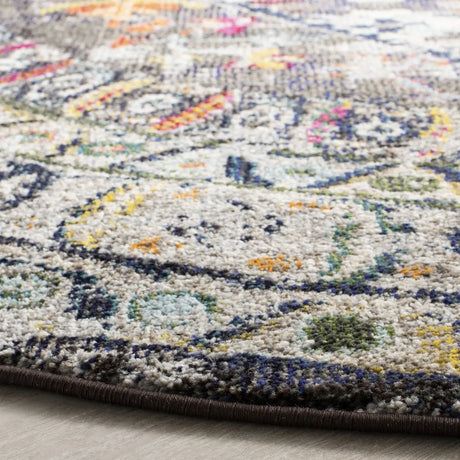 Safavieh Monaco 6'-7" x 6'-7" Rug in Brown / Grey