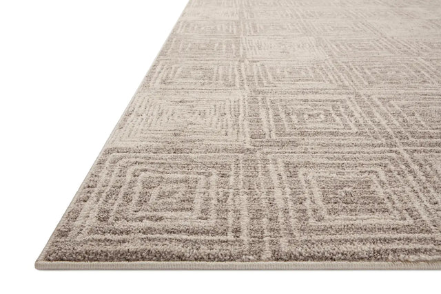 Loloi Darby Dar-05 Beige/Grey Rug - rug corner