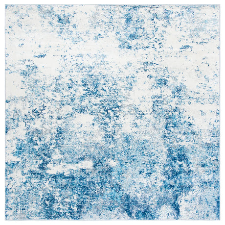 Safavieh Brentwood 6'-7" x 6'-7" Rug in Ivory / Navy