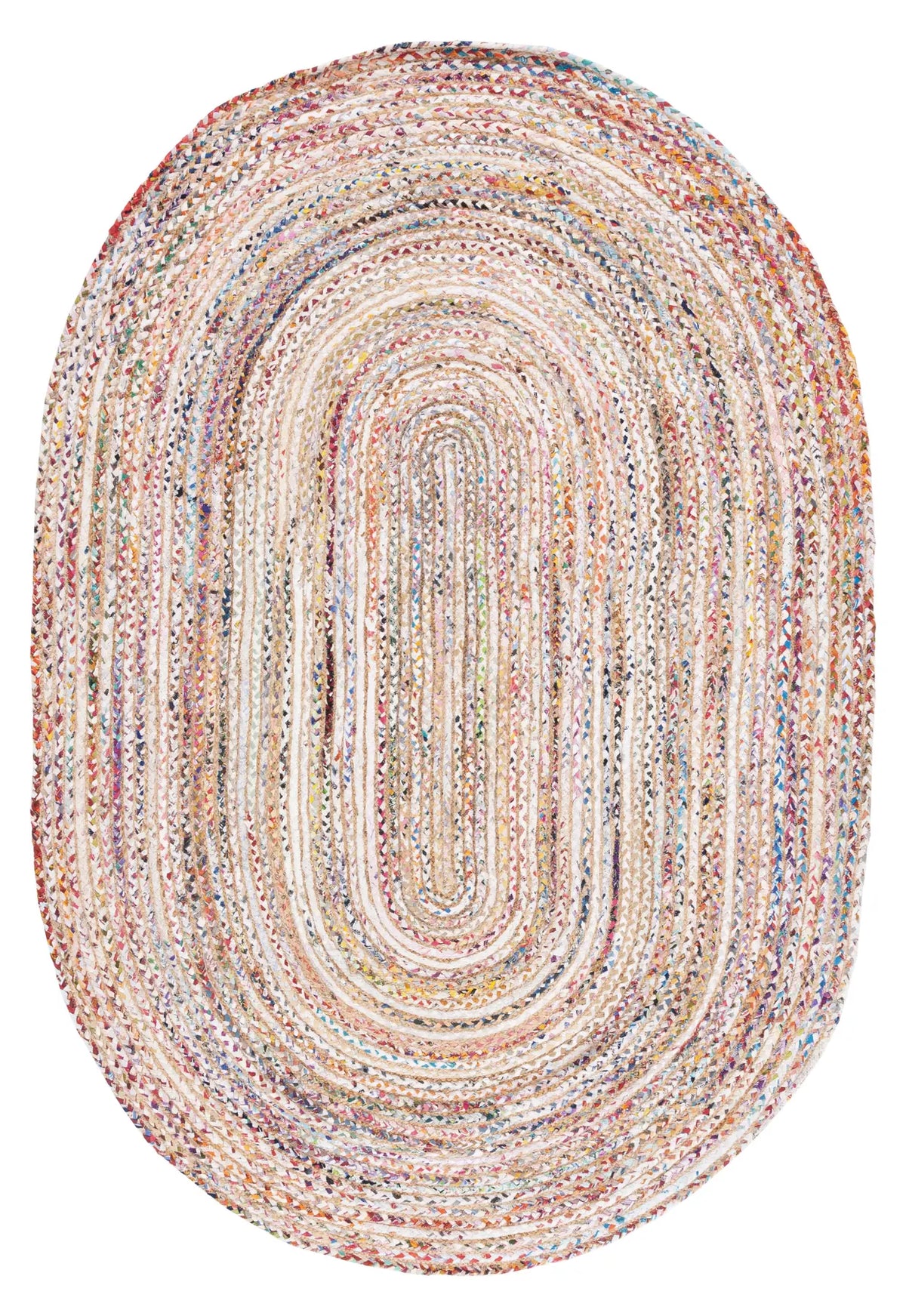 Safavieh Cape Cod 5'-0" x 8'-0" Rug in Beige / Multi