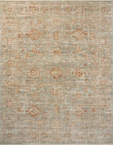 Loloi Heritage Her-06 Aqua/Terracotta Rug - main flat