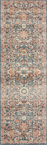 Loloi Saban Sab-03 Navy/Rust Rugs - runner flat