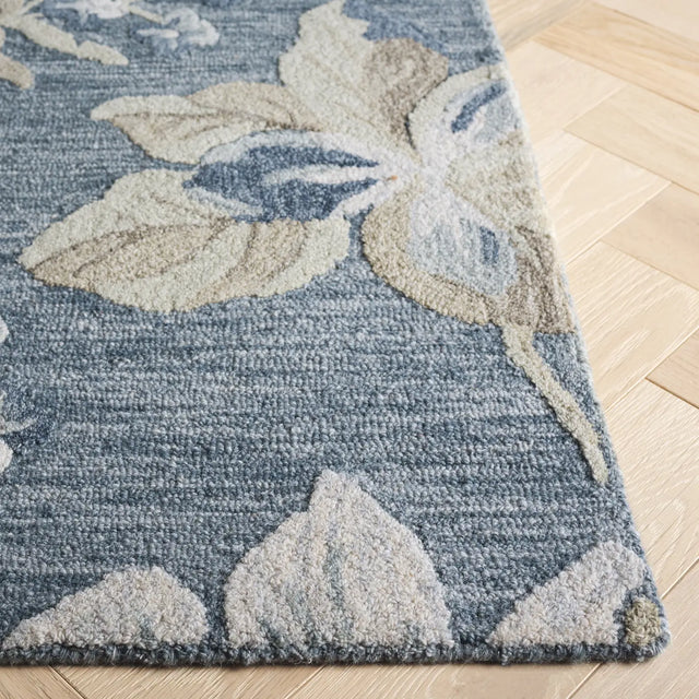 Safavieh Jardin 2'-3" x 8'-0" Rug in Blue / Beige