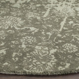 Safavieh Restoration Vintage 6'-0" x 6'-0" Rug in Light Sage / Grey