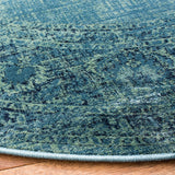 Safavieh Vintage 6'-0" x 6'-0" Rug in Turquoise / Multi