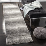 Safavieh Lurex 100 2'-0" x 8'-0" Rug in Black / Ivory