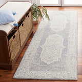 Safavieh Abstract 2'-3" x 8'-0" Rug in Ivory / Blue