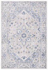 Safavieh Palma 4'-0" x 6'-0" Rug in Light Grey / Blue