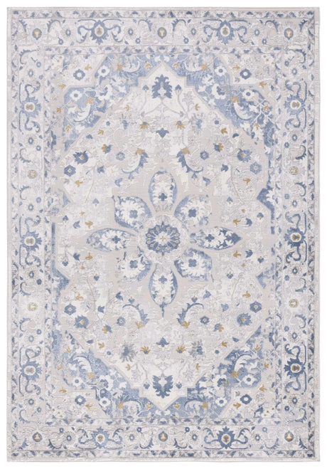 Safavieh Palma 4'-0" x 6'-0" Rug in Light Grey / Blue