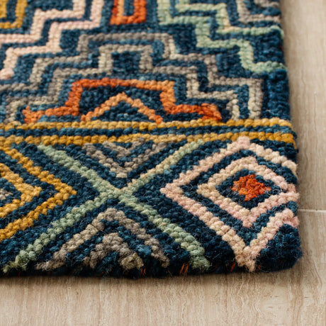 Safavieh Aspen 4'-0" x 6'-0" Rug in Blue / Gold