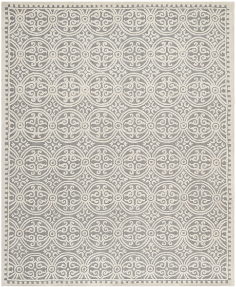 Safavieh Cambridge 10'-0" x 14'-0" Rug in Silver / Ivory