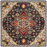 Safavieh Aspen 7'-0" x 7'-0" Rug in Charcoal / Cream