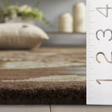 Safavieh Blossom 5'-0" x 8'-0" Rug in Brown / Multi