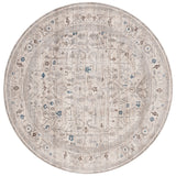 Safavieh Vintage Persian 6'-7" x 6'-7" Rug in Ivory / Light Grey