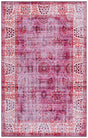 Safavieh Tucson 4'-0" x 6'-0" Rug in Fuchsia / Rust