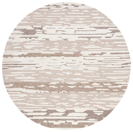 Safavieh Fifth Avenue 7'-0" x 7'-0" Rug in Natural / Brown