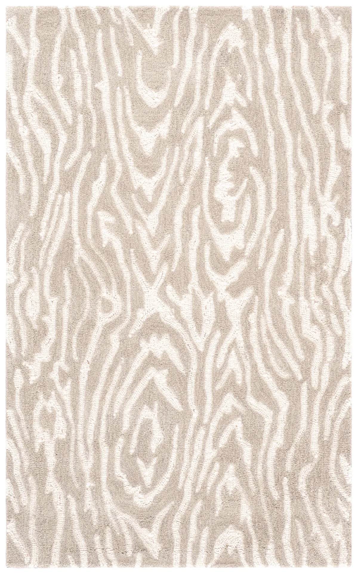 Safavieh Ebony 3'-0" x 5'-0" Rug in Grey / Ivory