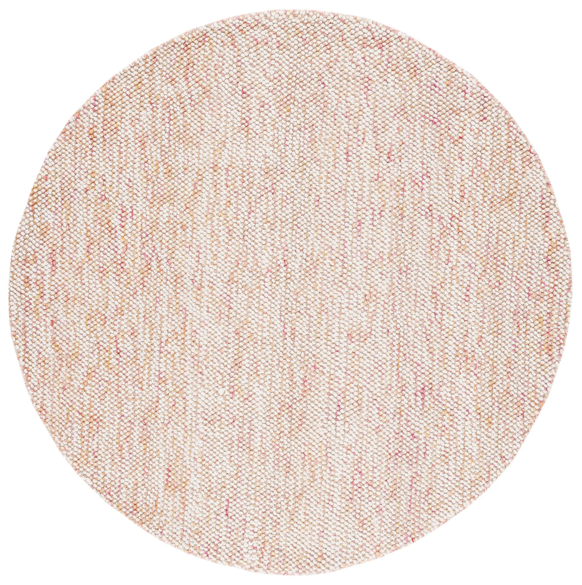 Safavieh Natura 6'-0" x 6'-0" Rug in Red / Ivory