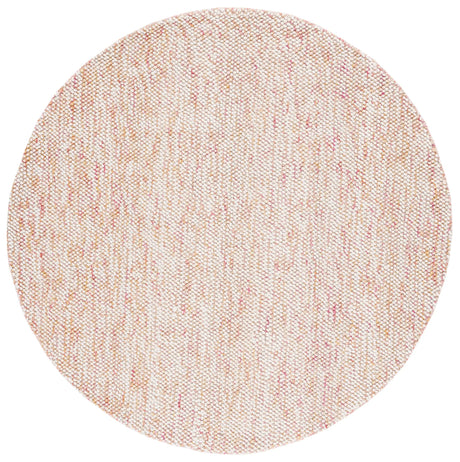 Safavieh Natura 6'-0" x 6'-0" Rug in Red / Ivory