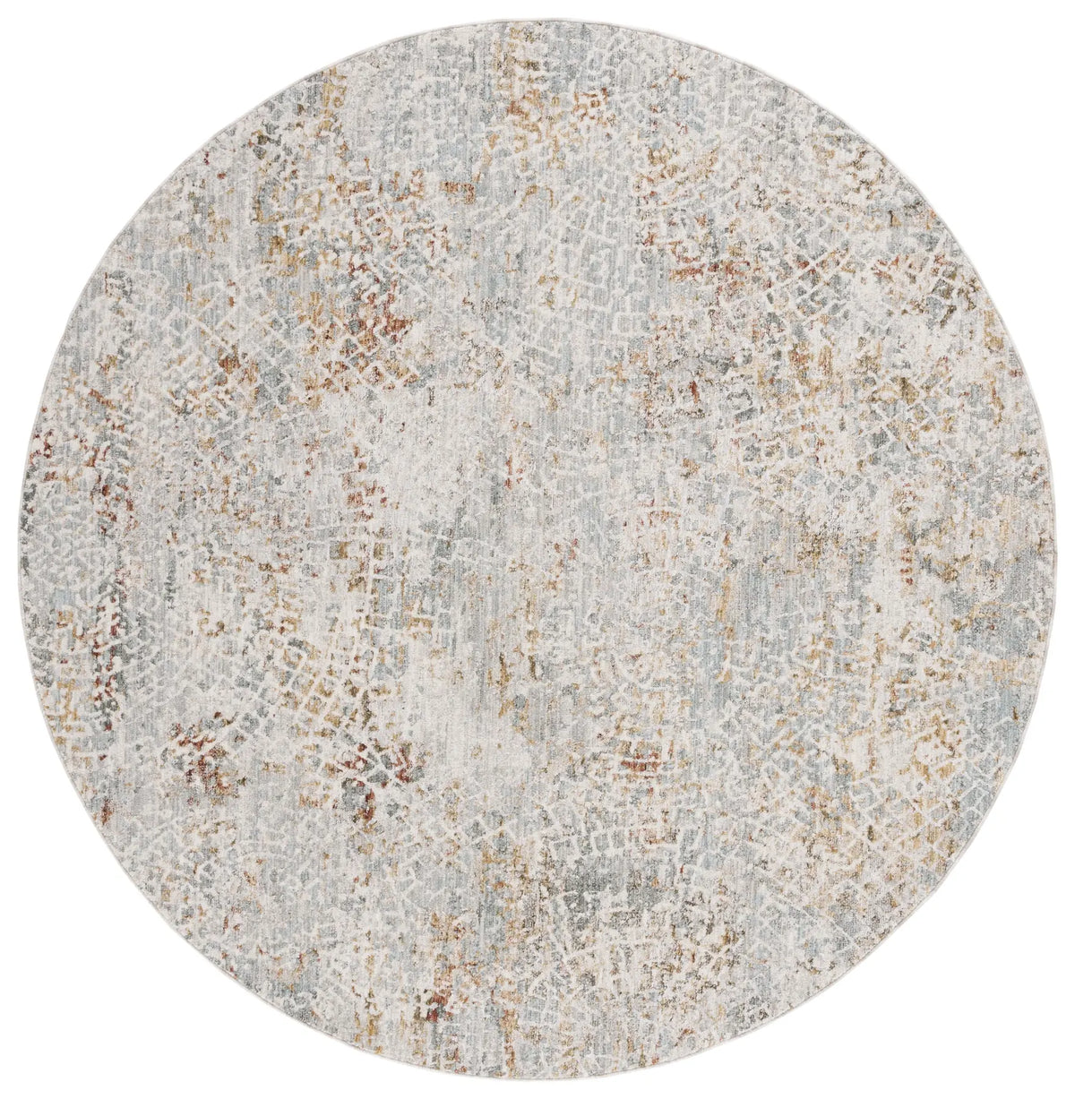 Safavieh Adrianna 6'-7" x 6'-7" Rug in Blue / Gold
