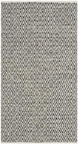 Safavieh Montauk 3'-0" x 5'-0" Rug in Ivory / Dark Grey