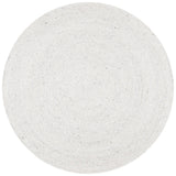 Safavieh Braided 5'-0" x 5'-0" Rug in Light Beige