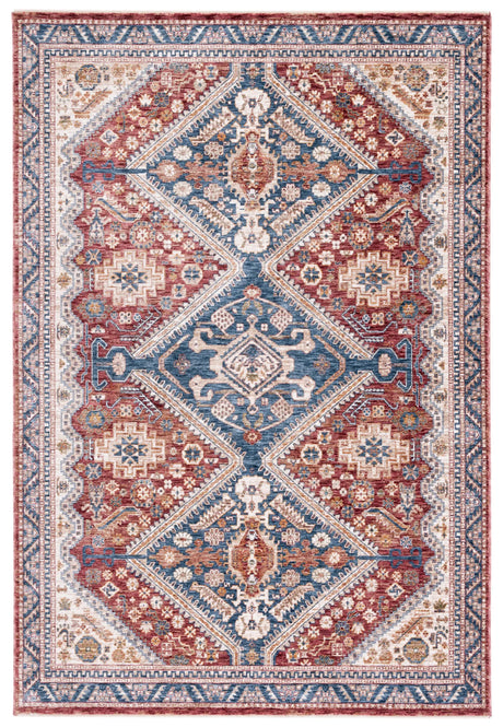 Safavieh Heirloom 700 4'-0" x 6'-0" Rug in Navy / Rust