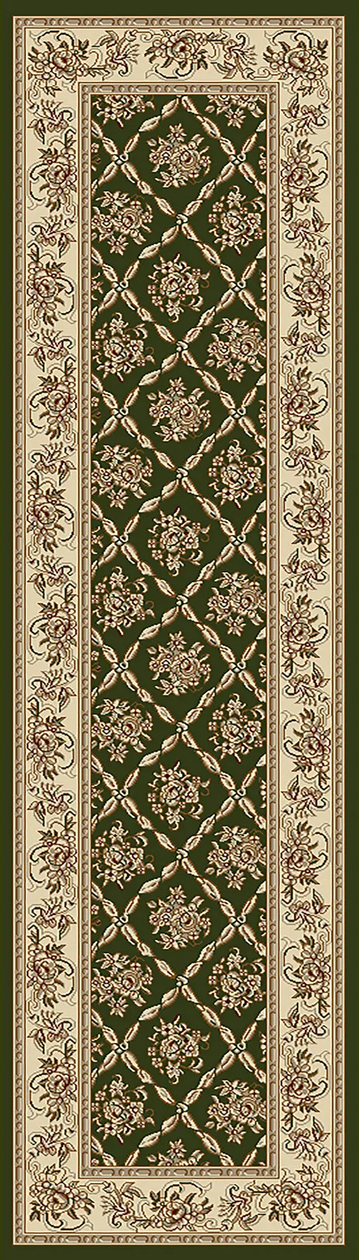 Dynamic Rugs Legacy 58018 Green Rugs - Runner