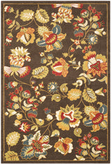 Safavieh Newbury 5'-1" x 7'-6" Rug in Brown / Green