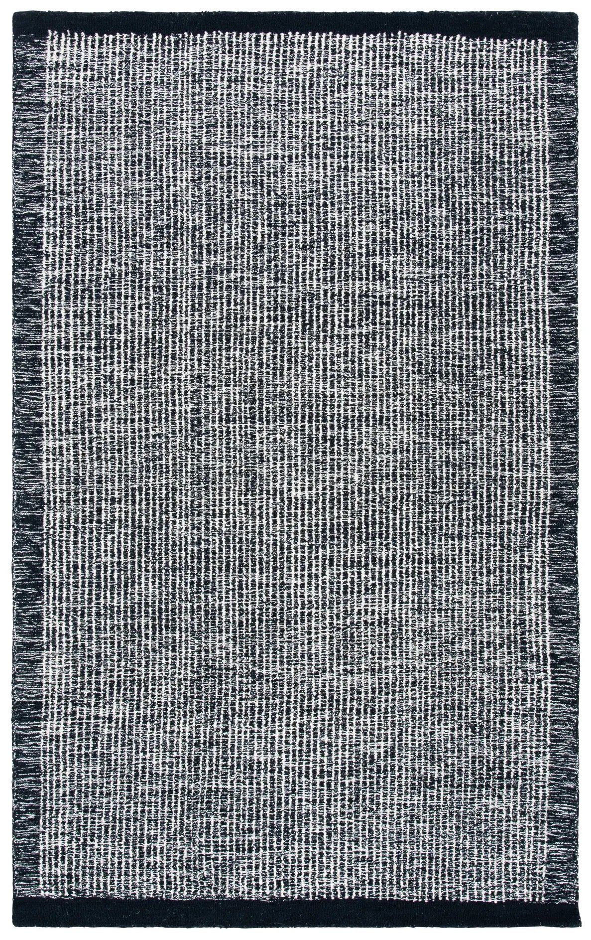 Safavieh Metro 4'-0" x 6'-0" Rug in Ivory / Black