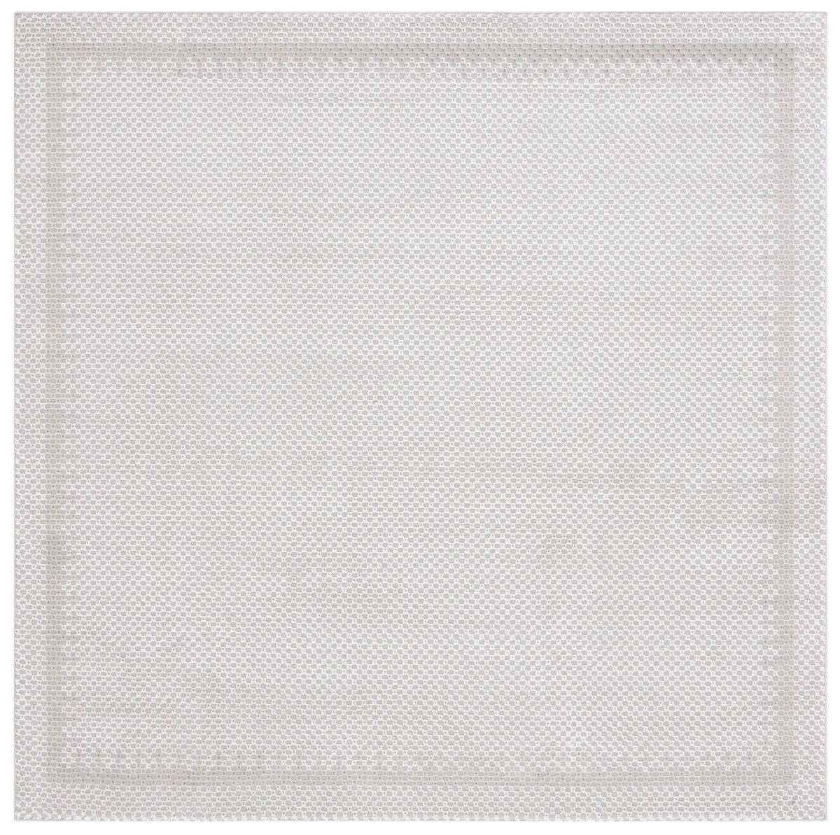 Safavieh Continental 6'-7" x 6'-7" Rug in Light Grey / Dark Grey