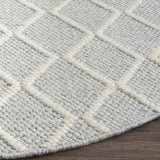Safavieh Natura 6'-0" x 6'-0" Rug in Silver / Ivory