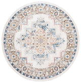 Safavieh Olympia 6'-0" x 6'-0" Rug in Beige / Blue