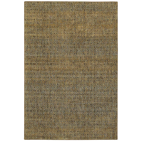 Oriental Weavers Sphinx Atlas 8048P Green/Gold Rugs - main flat