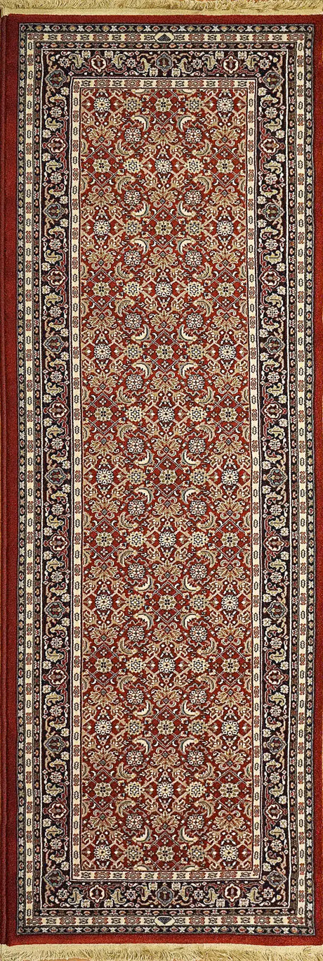 Dynamic Rugs Brilliant 72240 Red Rugs - Runner