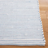 Safavieh Montauk 4'-0" x 6'-0" Rug in Turquoise / Ivory
