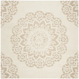 Safavieh Blossom 6'-0" x 6'-0" Rug in Ivory / Beige
