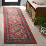 Safavieh Journey 2'-2" x 8'-0" Rug in Red / Ivory