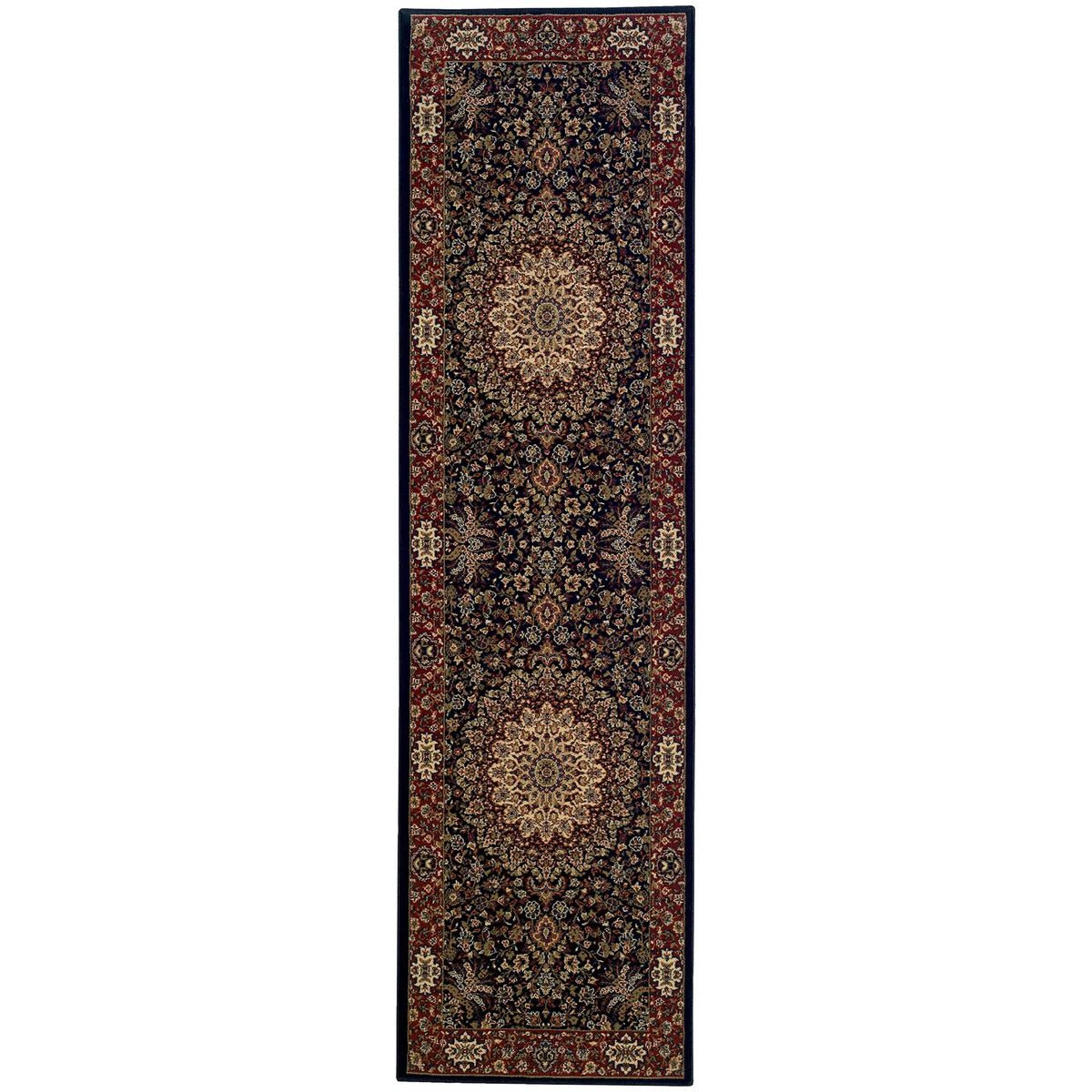 Oriental Weavers Sphinx Ariana 095b3 Blue / Red Rugs - runner