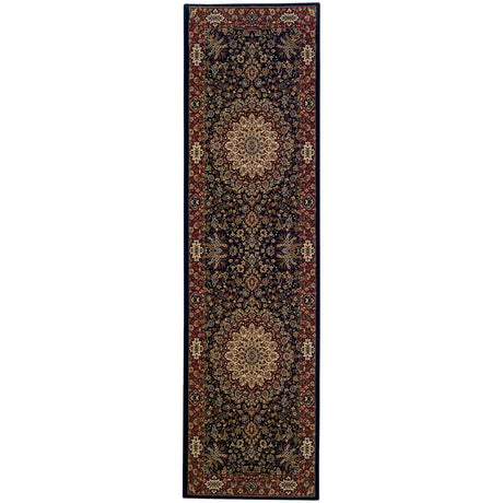 Oriental Weavers Sphinx Ariana 095b3 Blue / Red Rugs - runner