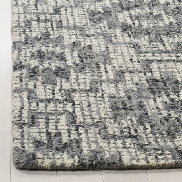 Safavieh Abstract 6'-0" x 9'-0" Rug in Ivory / Dark Grey