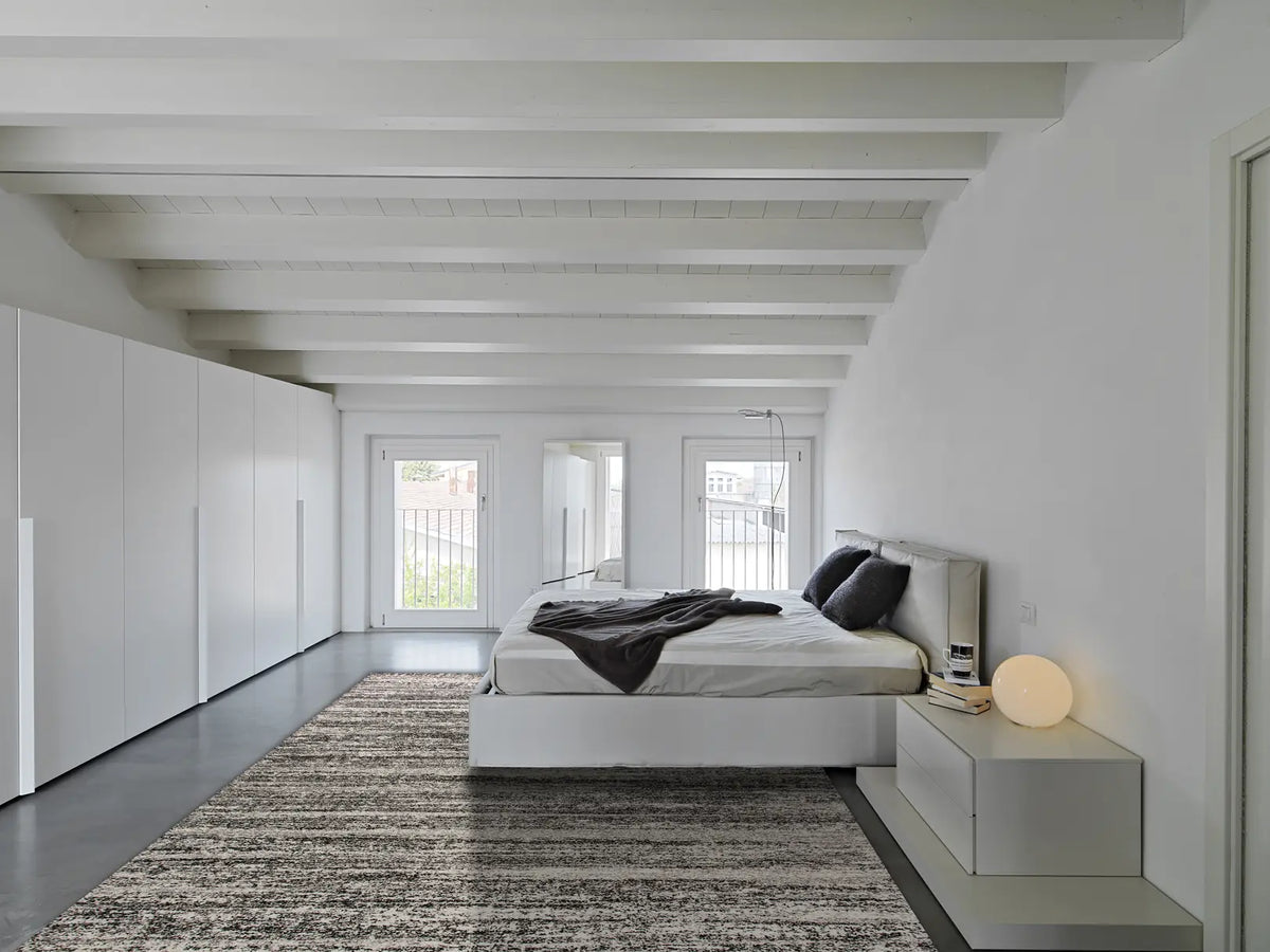 Dynamic Rugs Mehari 23094 Black / White Rugs - Room