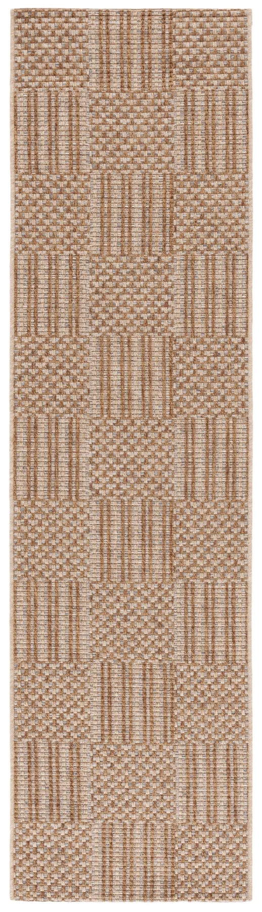 Safavieh Sisal All-Weather 2'-2" x 8'-0" Rug in Natural / Grey