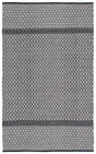 Safavieh Kilim 4'-0" x 6'-0" Rug in Black / Ivory