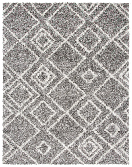 Safavieh Arizona Shag 10'-0" x 14'-0" Rug in Brown / Ivory