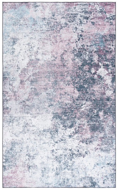 Safavieh Malibu 4'-0" x 6'-0" Rug in Plum / Black
