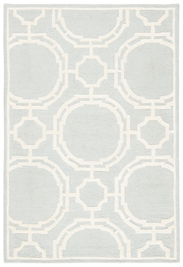 Safavieh Cambridge 4'-0" x 6'-0" Rug in Grey / Ivory