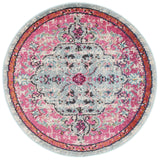 Safavieh Madison 3'-0" x 3'-0" Rug in Fuchsia / Teal