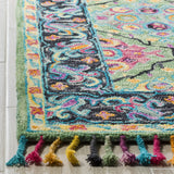 Safavieh Aspen 4'-0" x 6'-0" Rug in Light Green / Black