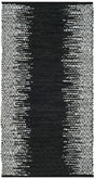 Safavieh Vintage Leather 2'-0" x 3'-0" Rug in Light Grey / Black